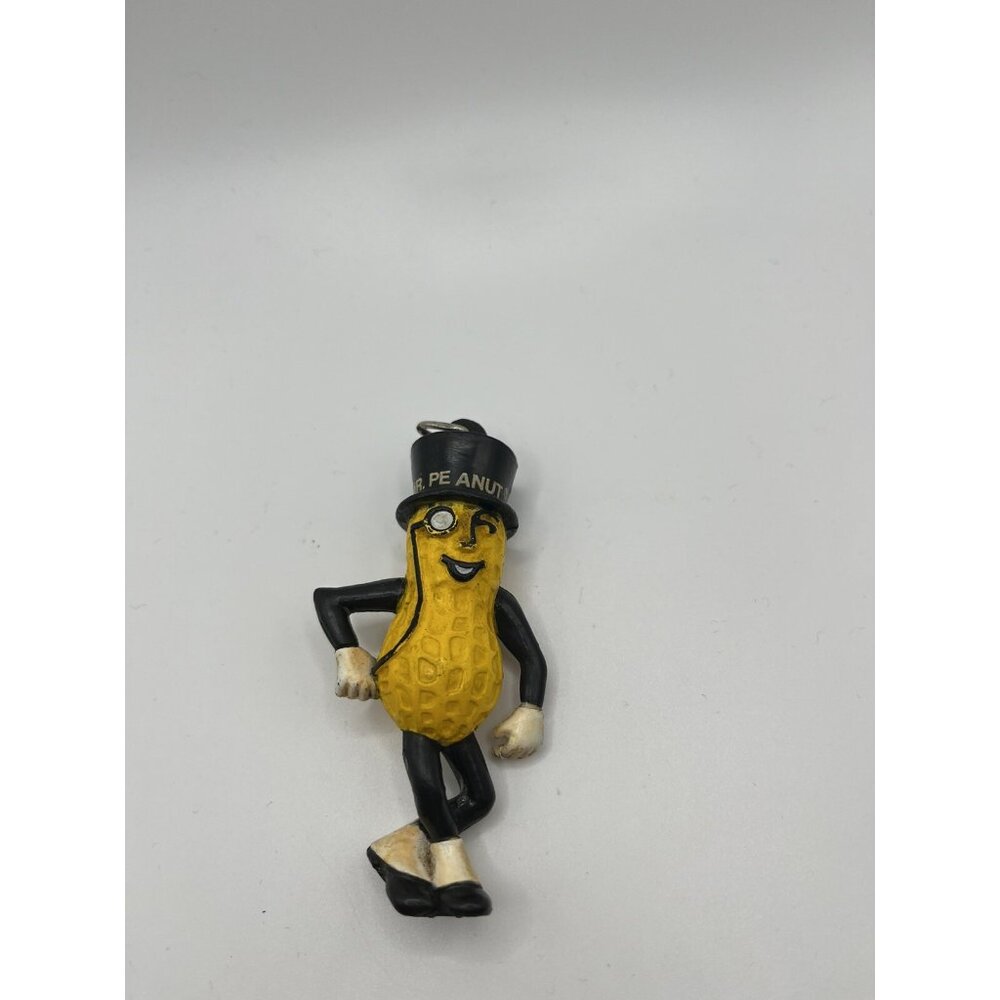 PLANTERS NUTS MR. PEANUT FIGURAL CHARACTER KEYCHAIN Without/No Cane cute find